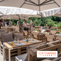 La plage et le brunch EffetMer de la Maison Louveciennes 