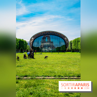 Le Grand Palais éphémère, le nouvel espace provisoire du Champ-de-Mars, ouvre ses portes