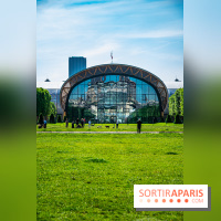 Le Grand Palais éphémère, le nouvel espace provisoire du Champ-de-Mars, ouvre ses portes