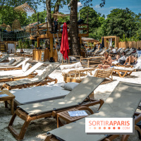 Le Beach Parisienne du Chalet du lac, la plage estivale à Paris