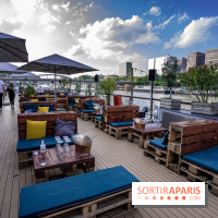 Solarium, la péniche au pied de la Cité de la Mode et du Design