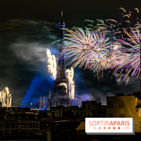 Photos feu d'artifice Paris 2021