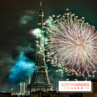 Photos feu d'artifice Paris 2021