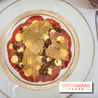 Il Carpaccio au Royal Monceau par Alessandra Del favero et Oliver Piras