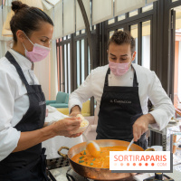 Il Carpaccio au Royal Monceau par Alessandra Del favero et Oliver Piras