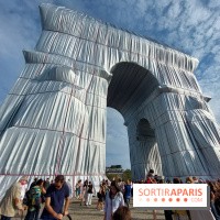 L'Arc de Triomphe empaqueté, nos photos