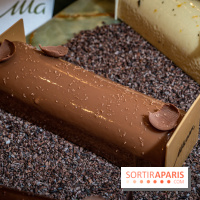 Photos : Les Bûches de Noël 2021 et galettes 2022 de Pierre Chirac et Stephanie Le Quellec