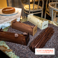 Photos : Les Bûches de Noël 2021 et galettes 2022 de Pierre Chirac et Stephanie Le Quellec