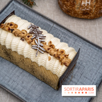 Bûche et créations de Noël 2021 de Lenôtre et galettes des rois 2022