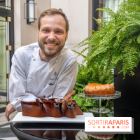 La Bûche de Noël 2021 et galette des rois 2022 de Michael Bartocetti au George V