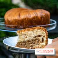 La Bûche de Noël 2021 et galette des rois 2022 de Michael Bartocetti au George V