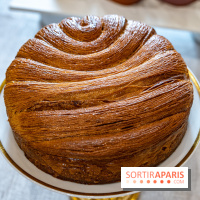 La Bûche de Noël 2021 et galette des rois 2022 de Michael Bartocetti au George V