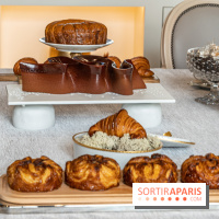 La Bûche de Noël 2021 et galette des rois 2022 de Michael Bartocetti au George V