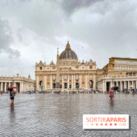 Visuel actualités - Pape Vatican place Saint Pierre