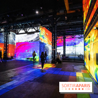 Photos : Destination Cosmos à l'Atelier des Lumières