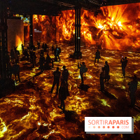 Photos : Destination Cosmos à l'Atelier des Lumières