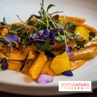 Octave restaurant dans le 16e par Juliette Ju - pâtes au kimchi