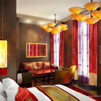 Chambre © Buddha-Bar Hotel Paris