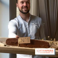 Photos : Les bûches de Noël du Royal Monceau par Quentin Lechat 2021