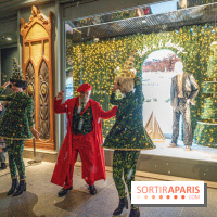Inauguration Noël à la Samaritaine 2021, animations et vitrines
