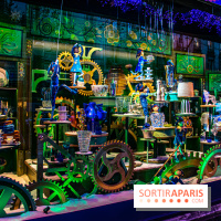 Inauguration des Vitrines de Noël des Galeries Lafayette 2021, les photos