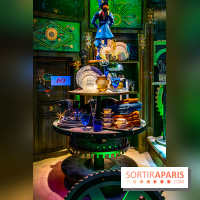 Inauguration des Vitrines de Noël des Galeries Lafayette 2021, les photos