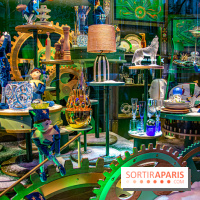 Inauguration des Vitrines de Noël des Galeries Lafayette 2021, les photos