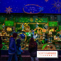 Inauguration des Vitrines de Noël des Galeries Lafayette 2021, les photos
