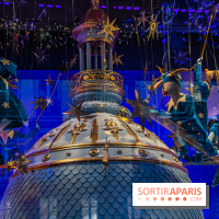Inauguration des Vitrines de Noël des Galeries Lafayette 2021, les photos