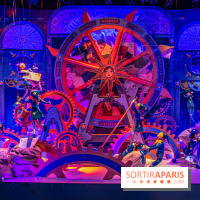 Inauguration des Vitrines de Noël des Galeries Lafayette 2021, les photos