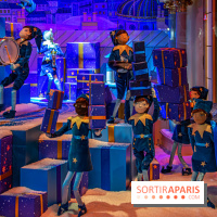Inauguration des Vitrines de Noël des Galeries Lafayette 2021, les photos