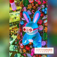 Le sapin des Galeries Lafayettes 2021 