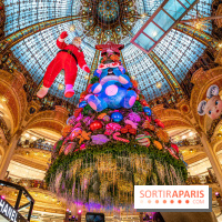 Le sapin des Galeries Lafayettes 2021 