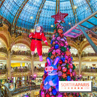 Le sapin des Galeries Lafayettes 2021 