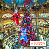 Le sapin des Galeries Lafayettes 2021 