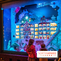 Inauguration vitrines et sapin des Galeries Lafayettes 2021 
