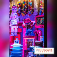 Inauguration vitrines et sapin des Galeries Lafayettes 2021 