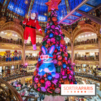 Inauguration vitrines et sapin des Galeries Lafayettes 2021 