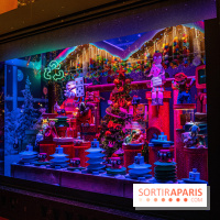 Inauguration vitrines et sapin des Galeries Lafayettes 2021 