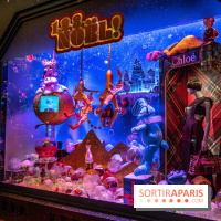 Inauguration vitrines et sapin des Galeries Lafayettes 2021 