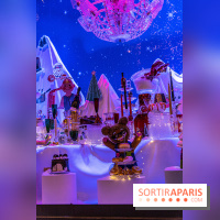 Inauguration vitrines et sapin des Galeries Lafayettes 2021 