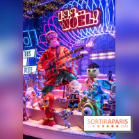 Inauguration vitrines et sapin des Galeries Lafayettes 2021 