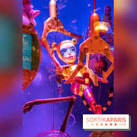 Inauguration vitrines et sapin des Galeries Lafayettes 2021 