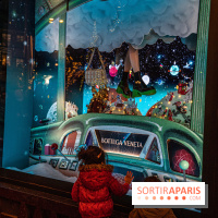 Inauguration vitrines et sapin des Galeries Lafayettes 2021 