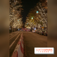 Illuminations de Noël 2021 de l'avenue Montaigne : nos photos