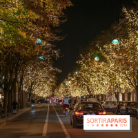 Illuminations de Noël 2021 de l'avenue Montaigne : nos photos