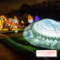Festival des lumières du Jardin des Plantes 2021, l'Evolution en voie d'illumination - nos photos