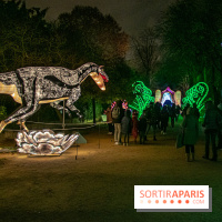 Festival des lumières du Jardin des Plantes 2021, l'Evolution en voie d'illumination - nos photos
