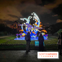 Festival des lumières du Jardin des Plantes 2021, l'Evolution en voie d'illumination - nos photos