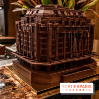 Photos : Bûche de Noël du Cheval Blanc par Maxime Fréderic 2021